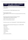 MGMT 200&colon; QUIZ 1 WITH CORRECT ANSWERS RATED A&plus;