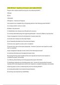 SCMA 350 Exam 1 Questions and Answers Latest Update 2025-2026