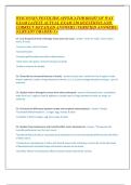 Wisconsin Pesticide Applicator Right-of-Way Exam &ndash; 230 Verified Questions with Correct Answers and Detailed Rationales &lpar;A&plus; Graded&rpar;