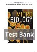 Test Bank for Microbiology&colon; An Introduction 14th Edition by Gerard J&period; Tortora All Chapters 1-28