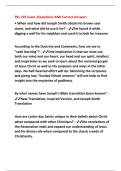 REL 225 Exam 1Questions AND Correct Answers 