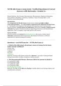NUTR 280 Exam 2 2025&sol;2026 &ndash; Verified Questions and Correct Answers with Rationales &vert; Complete Human Nutrition