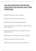 ELLIS AND ASSOCIATES LIFEGUARD FINAL EXAM SCRIPT 2026 EXAM Q&A STUDY GUIDE UPDATED 2026