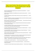 Tower Crane Practice Test with all Correct & 100&percnt; Verified Answers &vert;Actual Complete Exam&vert; Already Graded A&plus;