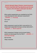 Sherpath Week 2 Review 2025&colon; 360 Practice Questions & Correct Answers for Nursing Exam Prep