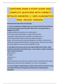 CAPSTONE EXAM 3 STUDY GUIDE 2026  COMPLETE QUESTIONS WITH CORRECT  DETAILED ANSWERS &vert;&vert; 100&percnt; GUARANTEED  PASS <RECENT VERSION> 