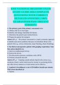 EMT NATIONAL REGISTRY EXAM STUDY GUIDE 2026 COMPLETE QUESTIONS WITH CORRECT DETAILED ANSWERS &vert;&vert; 100&percnt; GUARANTEED PASS <RECENT VERSION>