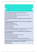 CMAA PRACTICE TEST NHA EXAM STUDY GUIDE 2026 COMPLETE QUESTIONS WITH CORRECT DETAILED ANSWERS &vert;&vert; 100&percnt; GUARANTEED PASS <RECENT VERSION>