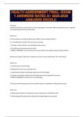 HEALTH ASSESSMENT FINAL&period;pdf