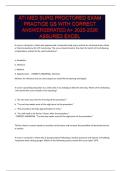 ATI MED SURG PROCTORED EXAM PRACTICE QS WITH CORRECT ANSWERSBRATED A&period;pdf