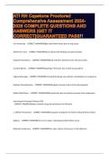 ATI RN Capstone Proctored Comprehensive Assessment 2024&period;pdf