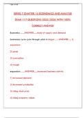 Series 7 Chapter 14 Economics & Analysis Exam 2025&colon; Practice Questions & Study Guide