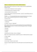 BADM 318 - EXAM REVIEW QUESTIONS AND ANSWERS GRADED A&plus;