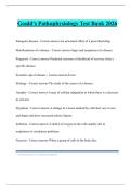 Gould's Pathophysiology Test Bank 2026