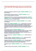 Pharmacology HESI RN 2026 -Questions And Answers Latest Updates With  Correct Answers 100&percnt; With Complete Solutions Pass Guaranteed-Graded  A&plus; 
