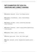 EMT EXAMINATION TEST 2026 FULL QUESTIONS AND CORRECT ANSWERS