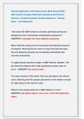 Clinical Application of Perfusion Exam Most Recent 2025 &sol;               2026 Actual Complete Real Exam Questions And Correct        Answers  &lpar;Verified Answers&rpar; Already Graded A&plus; &sol; Newest              Exam &sol; Just Released&excl;&excl;