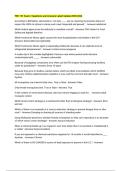 PBH 101 BUNDLED EXAMS QUESTIONS AND ANSWERS GRADED A&plus;