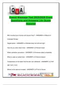 Hawaii Massage Test 2025&sol;2026 &vert; 100 Verified Q&A &vert; Anatomy&comma; Law&comma; Techniques&comma; Hygiene