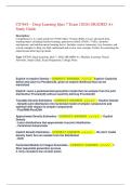 CS7643 &ndash; Deep Learning Quiz 7 Exam &lpar;2025&rpar; GRADED A&plus; Study Guide&period;pdf