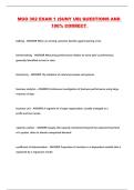 MGO 302 EXAM 1 &lpar;SUNY UB&rpar; QUESTIONS AND 100&percnt; CORRECT 