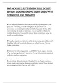 EMT MODULE 3 ELITE REVIEW FULLY SOLVED EDITION COMPREHENSIVE STUDY GUIDE WITH SCENARIOS AND ANSWERS