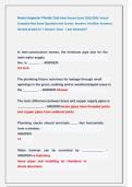 Home Inspector Florida Test Most Recent Exam 2025&sol;2026  Actual  Complete Real Exam Questions And Correct  Answers  &lpar;Verified  Answers&rpar;  Already Graded A&plus; &sol;  Newest  Exam   &sol; Just Released&excl;&excl;