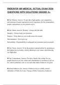 ENDEAVOR AIR MEDICAL ACTUAL EXAM 2026 QUESTIONS WITH SOLUTIONS GRADED A&plus;
