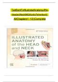 Test Bank for Illustrated Anatomy of the Head and Neck&comma; 6th Edition &lpar;Fehrenbach&rpar;