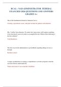 RCAL - NAB ADMINISTRATOR  FEDERAL  EXAM 2025-2026 QUESTIONS AND ANSWERS GRADED A&plus; 