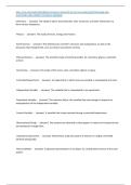 WGU C165 OA EXAM INTEGRATED PHYSICAL SCIENCES OA ACTUAL EXAM QUESTION BANK 400 QUESTIONS AND CORRECT DETAILED ANSWERS