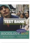 Test Bank for Sociology Now&colon; The Essentials by Michael Kimmel and Amy Aronson