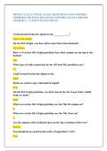 MP100 CYCLE 2-3 FINAL EXAM &vert; QUESTIONS AND ANSWERS &vert;  VERIFIED AND WELL DETAILED ANSWERS &vert; EXAM ALREADY  GRADED A&plus; &vert; LATEST EXAM UPDATE 