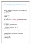 TPI FITNESS FINAL EXAM LEVEL 2 &vert; QUESTIONS AND ANSWERS &vert;  VERIFIED ANSWERS 100&percnt; CORRECT &vert; LATEST EXAM UPDATE 