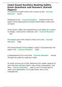 Coast Guard Auxiliary Boating Safety Exam Questions and Answers &lpar;Solved Papers&rpar;&period;