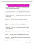 WGU C202 &ndash; Managing Human Capital &vert; Complete Exam Questions and Answers &lpar;Verified 100&percnt; by Experts&rpar;