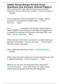 Adobe Visual Design Review Exam Questions and Answers &lpar;Solved Papers&rpar;&period;