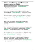 Adobe visual design test Answered Questions &lpar;Latest 2026&rpar;&period;