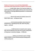 Florida 2-15 Insurance License ACTUAL EXAM &lpar;2025&rpar; QUESTIONS AND &lpar;elaborated&rpar; WITH COMPLETE SOLUTIONS