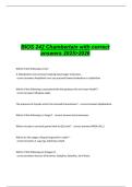 BIOS 242 Chamberlain Exam Answers 2025&sol;2026 &vert; Microbiology Study Guide