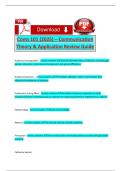 Coms 101 &lpar;2025&rpar; &ndash; Communication Theory & Application Review Guide