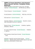 AMPP C3 Exam Questions and Answers &lpar;Most Recent Version&comma; Complete Study Material&rpar;&period;
