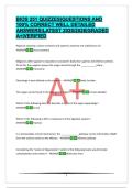 BIO 251 BUNDLE &vert;QUESTIONS AND 100&percnt; CORRECT WELL DETAILED ANSWERS&vert;LATEST UPDATE&excl;&excl;&excl;2025&sol;2026&vert;GUARANTEED PASS&vert;GRADED A 