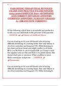 Paramedic FISDAP Final Exam Bundle 2025 &vert; Practice Tests & Study Guide