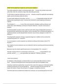 AFSB 152 Simulated Exam Questions and Answers Graded A&plus;