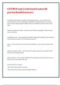 GFEBS Exam 2 real estate Exam with precise detailed answers