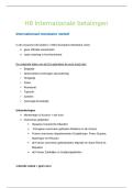 Samenvatting- Economie H8 Internationale betalingen