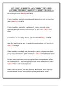 CSX QUIZ 2 QUESTIONS AND CORRECT DETAILED  ANSWERS &lpar;VERIFIED ANSWERS&rpar; ALREADY GRADED A&plus;