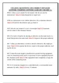 CSX QUIZ 4 QUESTIONS AND CORRECT DETAILED  ANSWERS &lpar;VERIFIED ANSWERS&rpar; ALREADY GRADED A&plus; 