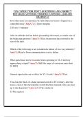 CSX CONDUCTOR TEST 2 QUESTIONS AND CORRECT  DETAILED ANSWERS &lpar;VERIFIED ANSWERS&rpar; ALREADY  GRADED A&plus;